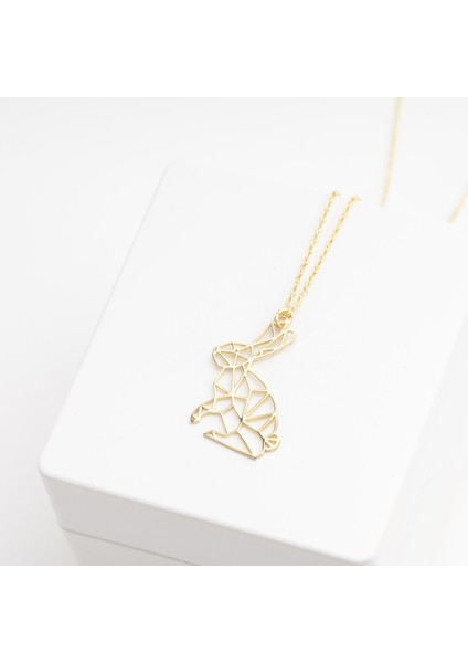 925 Ayar Gümüş Tavşan Kolye Özel Tasarım modelleri