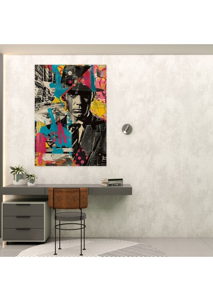 Vintage Pop Art Kanvas Tablo ve Popart 30X50 cm modelleri