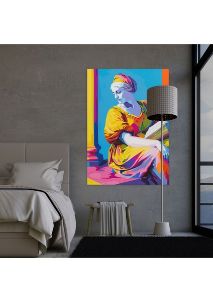 Canlı Rönesans Duvar Sanatı ve Popart 30X50 cm