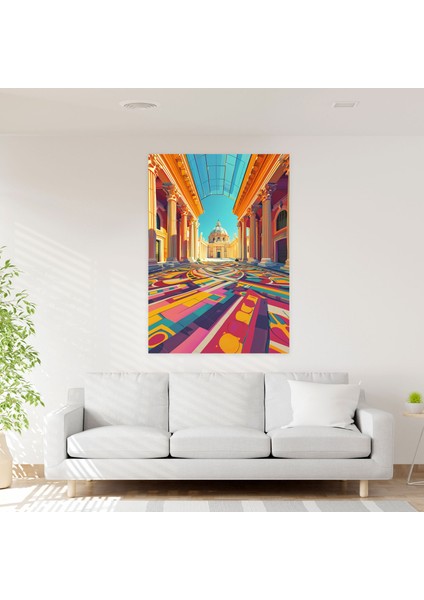 Roman Pop Art Duvar Sanatı ve Popart 30X50 cm