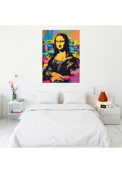 Mona Lisa Kanvas Tablo Duvar Tablosu ve Popart 30X50 cm fiyatları
