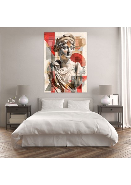 Soyut Roma Heykel Duvar Sanatı ve Popart 30X50 cm