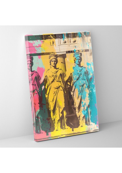 Yunan Heykelleri Kanvas Tablo ve Popart 30X50 cm