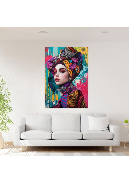 Rönesans Pop Fusion Duvar Dekorasyonu ve Popart 30X50 cm