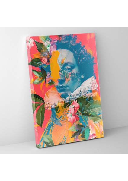 Pop Art Rönesans Tablo Kanvas Tablo ve Popart 30X50 cm
