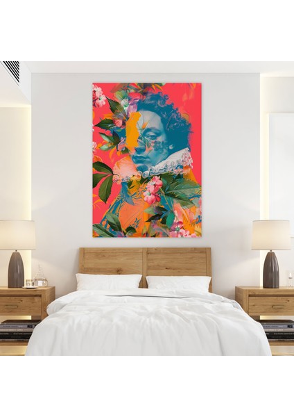 Pop Art Rönesans Tablo Kanvas Tablo ve Popart 30X50 cm