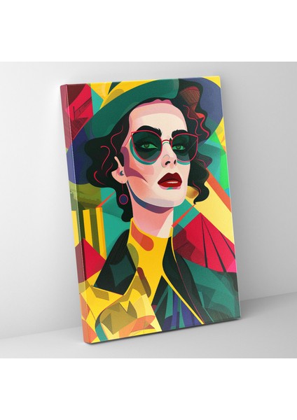 Art Deco Pop Art Klasisizm Duvar Sanatı ve Popart 30X50 cm