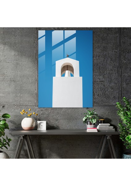 Kilise Cam Duvar Sanatı: Kilise Çan Kulesinin Çağdaş Fotoğrafçılığı 30X45 cm fiyatları
