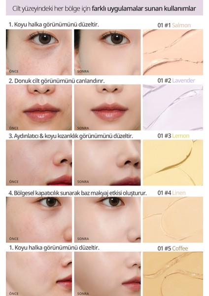 CLIO Kremsi Dokuya Sahip Concealer Paleti  Kill Cover Founwear Conceal Palette (Pure Joy)