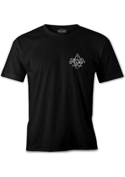 Hp - Always Logo Siyah Erkek Tshirt