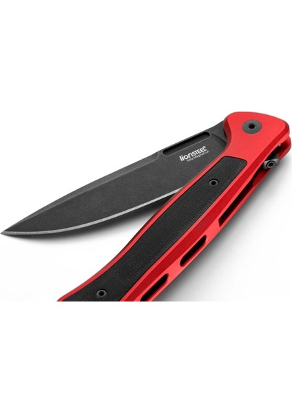 Skinny Red Aluminum Black Blade Çakı modelleri