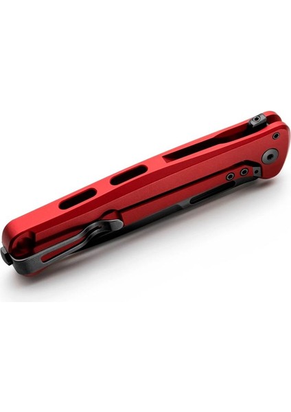 Skinny Red Aluminum Black Blade Çakı fırsatları