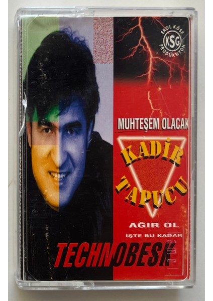 Kadir Tapucu Muhteşem Olacak Kaset (Orjnal Dönem Baskı Kaset)