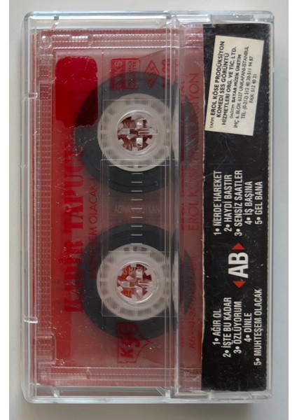 Kadir Tapucu Muhteşem Olacak Kaset (Orjnal Dönem Baskı Kaset)