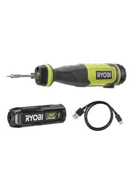 Akülü Kalem Havya RSI4-120G 4 V Li-Ion Ryobi T5133006146