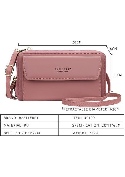 Koyu Pembe Lady Bag Lady Cutse Omuz Çantası Cep Telefon Torbası Kız Küçük Çanta Üst Tasar Torbası (20CM*6CM*11CM) (Yurt Dışından) fiyatları