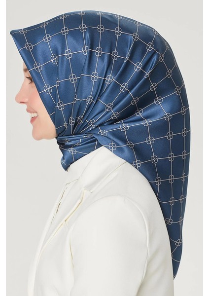 Nostalji Serisi Twill Ipek Eşarp 8555D-05