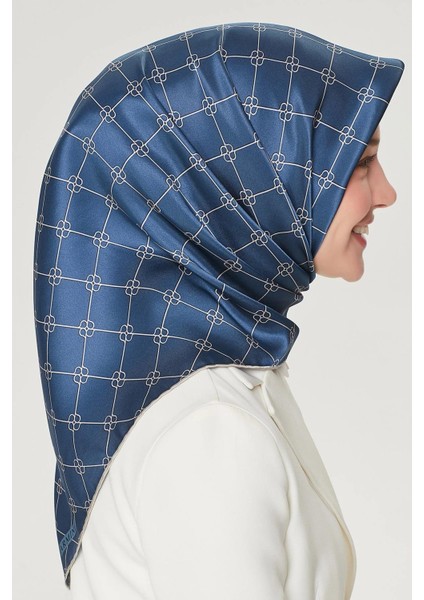 Nostalji Serisi Twill Ipek Eşarp 8555D-05