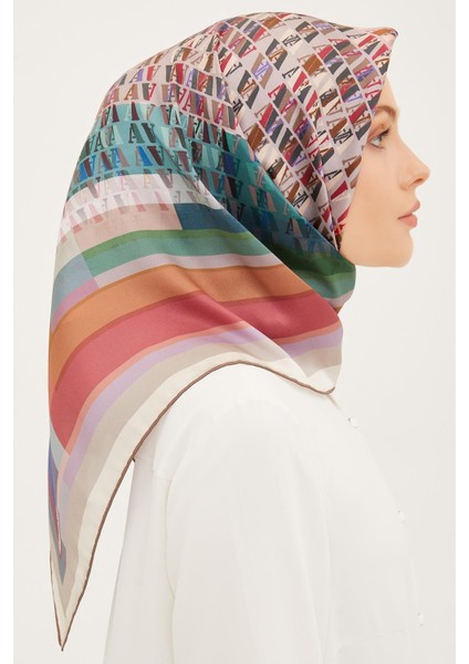 Nostalji Serisi Twill Ipek Eşarp 8934D-02 fiyatları