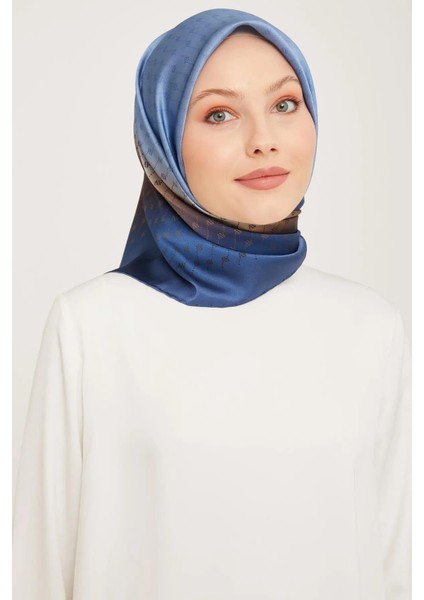 Nostalji Serisi Twill Ipek Eşarp 9003D-36