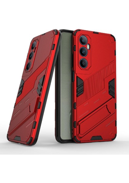 Realme C65 4g Kickstand Koruyucu Kapak Için Kılıf Sağlam Askeri (Yurt Dışından)