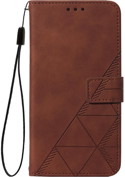 Google Piksel 5 Için Kılıf Cüzdan Kapak Kredi Kartı Tutucu Flip Folio Kitap Pu (Yurt Dışından)