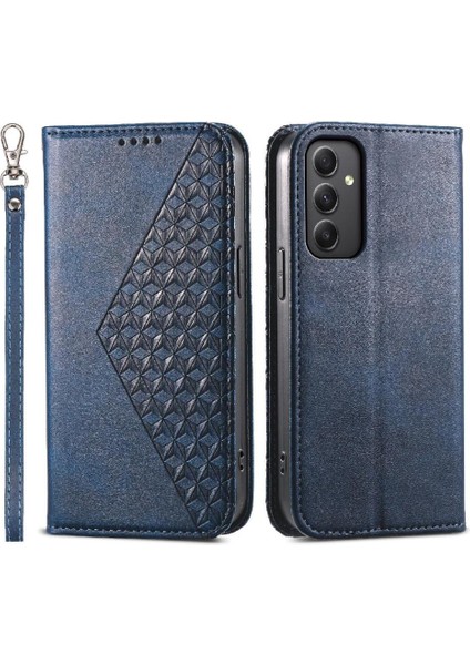 Samsung Galaxy A35 Cüzdan Eşkenar Dörtgen Şekli Standı Günlük Kullanım El Için Flip Case (Yurt Dışından)