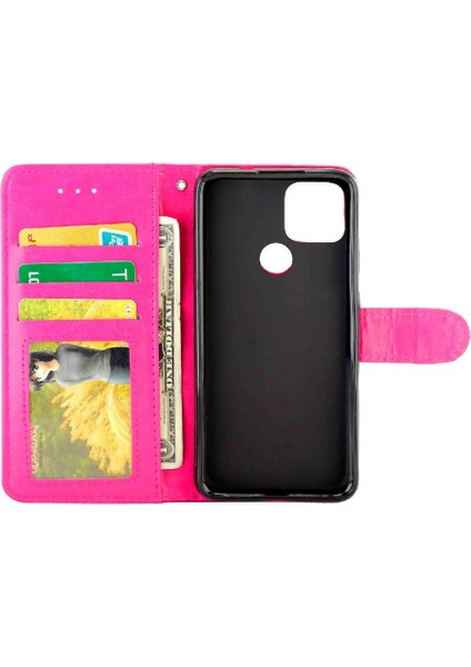 Google Piksel 4A 5g Kickstand Manyetik Kapatma Darbeye Pu Için Flip Case (Yurt Dışından) modelleri