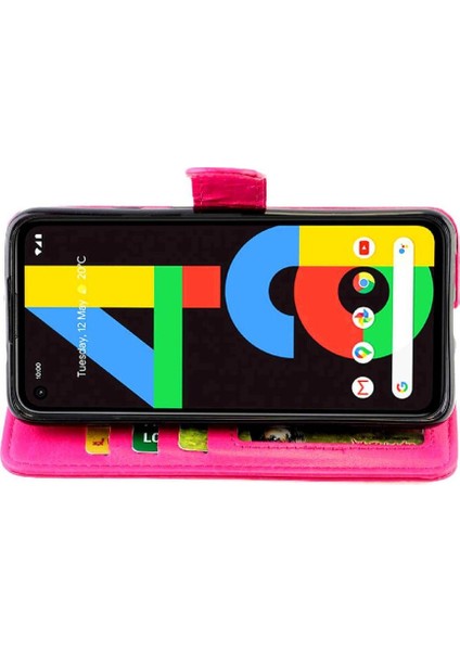 Google Piksel 4A 5g Kickstand Manyetik Kapatma Darbeye Pu Için Flip Case (Yurt Dışından) fırsatları
