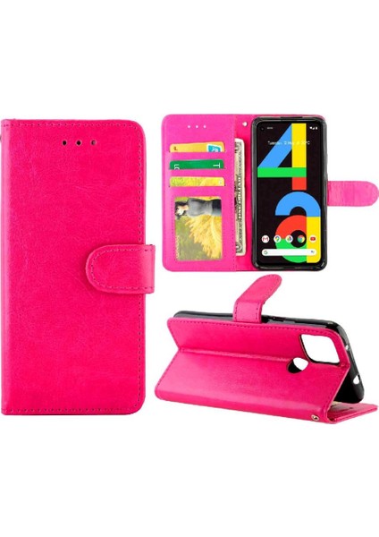 Google Piksel 4A 5g Kickstand Manyetik Kapatma Darbeye Pu Için Flip Case (Yurt Dışından) indirimleri