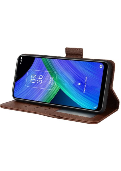 Tcl 20R 5g Cüzdan Için Kılıf Pu Deri Kart Yuvaları Tutucu Manyetik Yan (Yurt Dışından) indirimleri