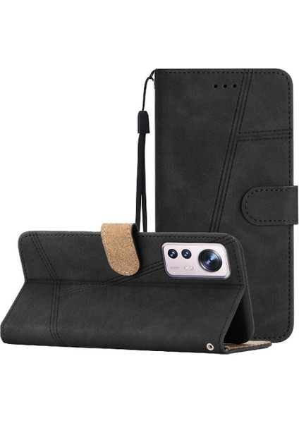 Xiaomi 12 Lite Için Flip Case Kart Yuvaları Tutucu Manyetik Kapak Folio Cüzdan (Yurt Dışından)