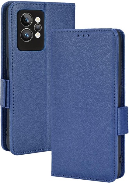 Realme Gt 2 Pro Yan Toka Cüzdan Manyetik Pu Deri Kart Yuvaları Için Kılıf (Yurt Dışından) fiyatları