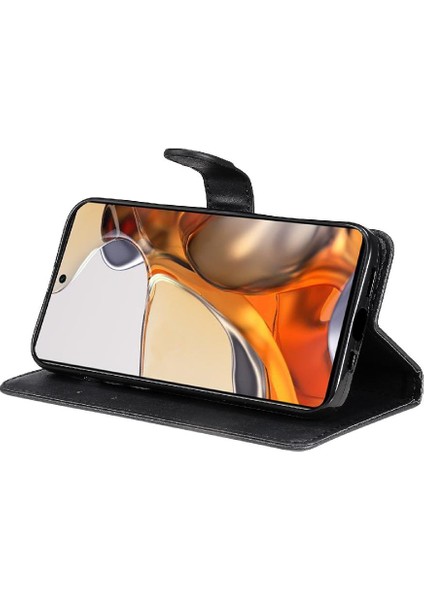 Xiaomi 11T/11T Pro Için Flip Case Kart Yuvası ile Yüksek Kaliteli Deri Telefon (Yurt Dışından) indirimleri