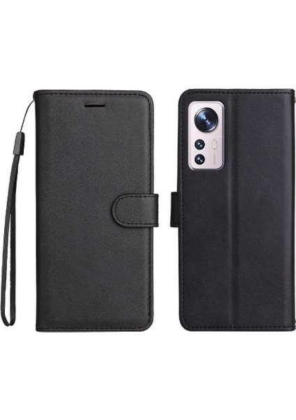 Xiaomi 12 Için Flip Case Yüksek Kaliteli Deri Iş Cüzdan Telefon Kılıfı (Yurt Dışından)