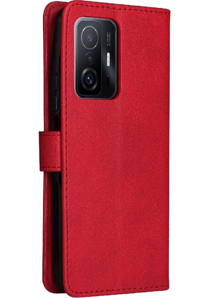 Xiaomi 11T/11T Pro Için Flip Case Kart Yuvası ile Yüksek Kaliteli Deri Telefon (Yurt Dışından) indirimleri