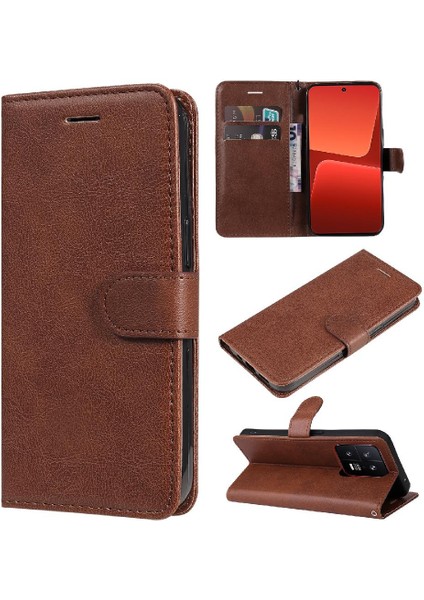 Xiaomi 13 Için Flip Case Yüksek Kalite Deri Iş Cüzdan Telefon Kılıfı (Yurt Dışından) fırsatları