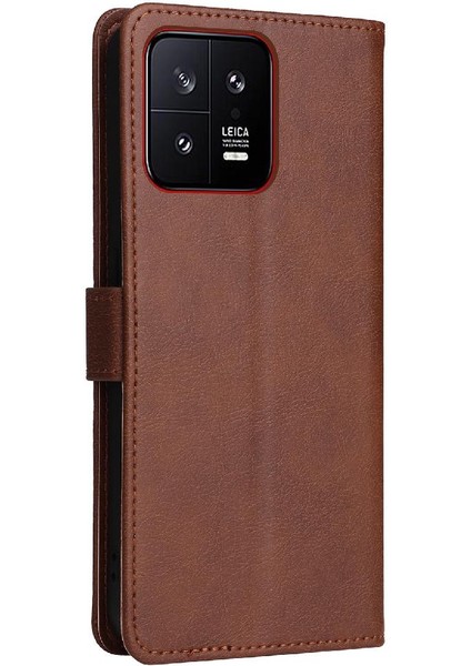 Xiaomi 13 Için Flip Case Yüksek Kalite Deri Iş Cüzdan Telefon Kılıfı (Yurt Dışından) indirimleri