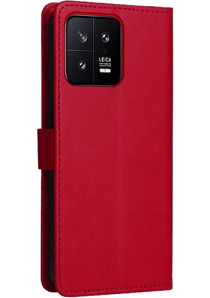 Xiaomi 13 Için Flip Case Yüksek Kalite Deri Iş Cüzdan Telefon Kılıfı (Yurt Dışından) indirimleri