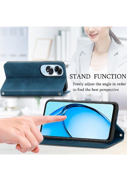 Oppo A60 4g Cüzdan Için Flip Case Darbeye Kapak Çevirin Deri Kılıf (Yurt Dışından)