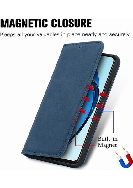 Oppo A60 4g Cüzdan Için Flip Case Darbeye Kapak Çevirin Deri Kılıf (Yurt Dışından)
