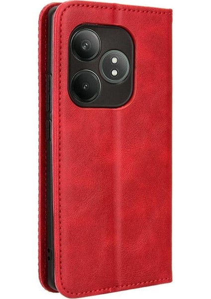Realme Gt Neo 6 Manyetik Kapatma Cüzdan Pu Deri Için Kılıf (Yurt Dışından) modelleri