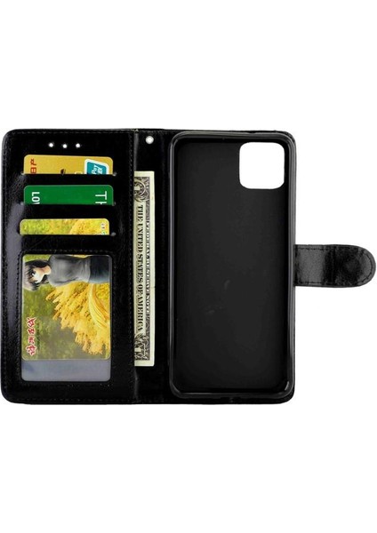 Google Piksel 4 Xl Pu Deri Manyetik Kapatma Kart Tutucu Için Flip Case (Yurt Dışından)