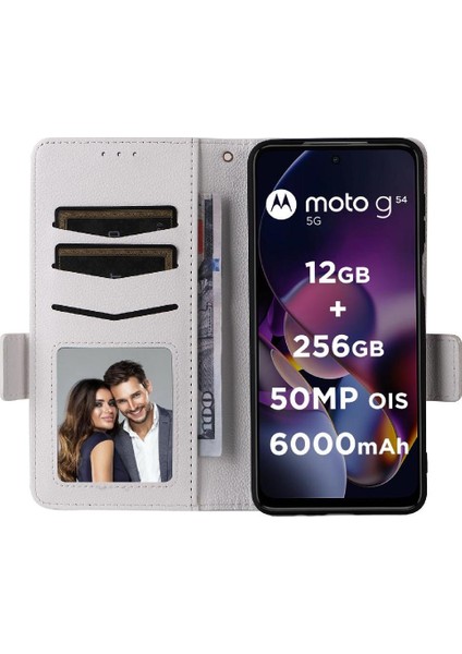 Motorola Moto G54/G54 Güç 5g Pu Deri Yan Toka Manyetik (Yurt Dışından) indirimleri