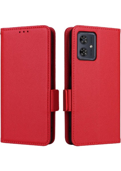 Motorola Moto G54/G54 Güç 5g Pu Deri Yan Toka Manyetik (Yurt Dışından)