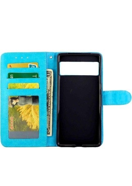 Google Piksel 7 Pro Kickstand Pu Deri Manyetik Kapatma Için Flip Case (Yurt Dışından) indirimleri