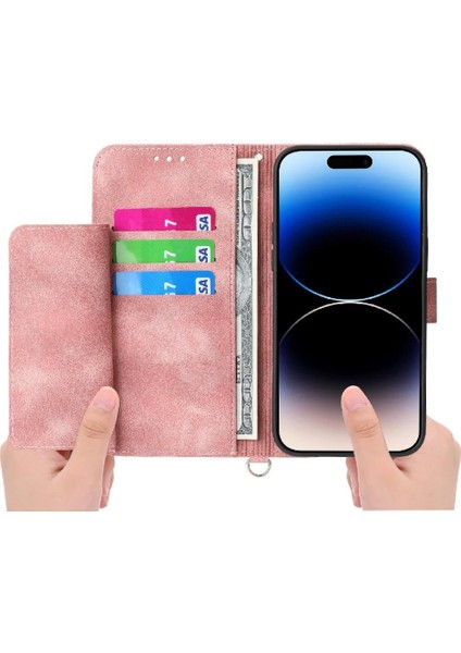 IPhone Se 4 Bileklik Darbeye Çoklu Kredi Kartı Yuvaları Için Flip Case (Yurt Dışından)
