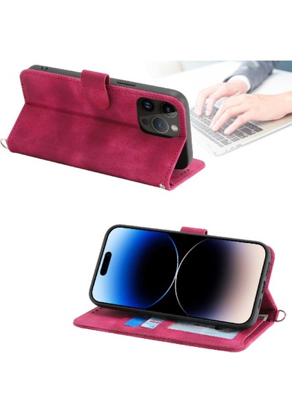 IPhone Se 4 Bileklik Darbeye Çoklu Kredi Kartı Yuvaları Için Flip Case (Yurt Dışından)