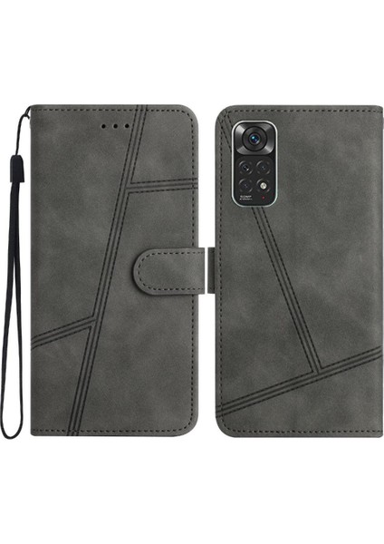 Xiaomi Redmi Not 11 Için Flip Case 4g Tam Koruma Kartı Yuvaları Tutucu Pu (Yurt Dışından)