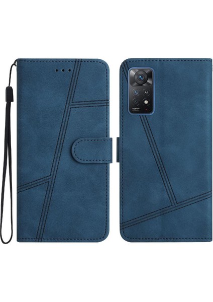 Xiaomi Redmi Not 11 Pro 4g Için Flip Case/5g Flip Folio Tam Koruma Pu (Yurt Dışından)